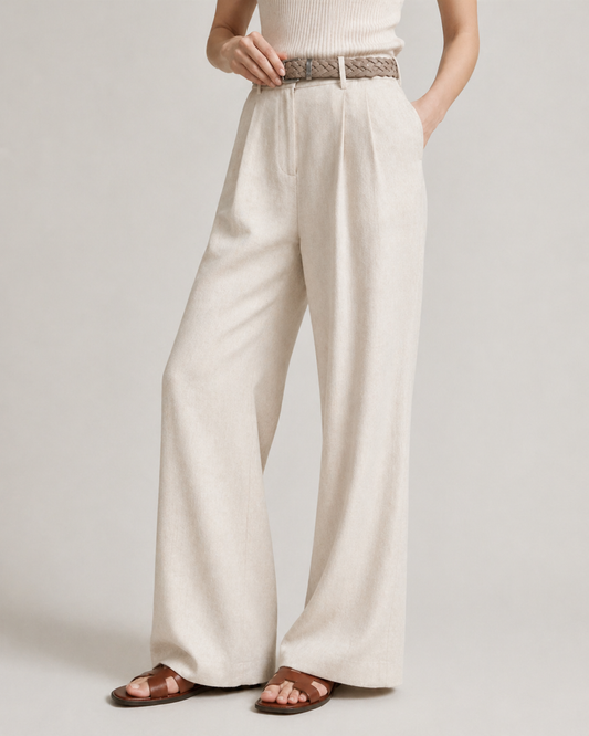 The Portofino Tencel-Linen Trousers