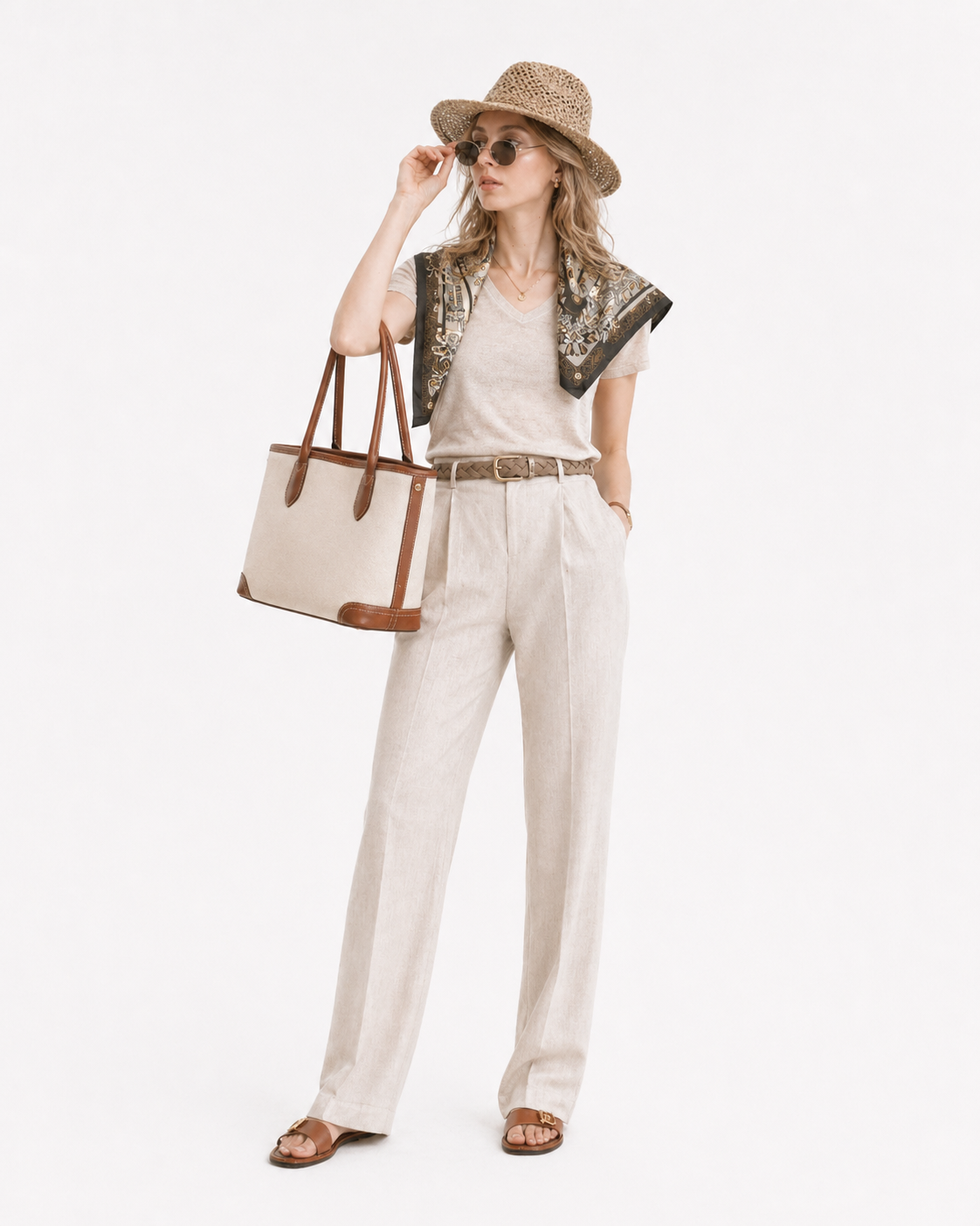 The Portofino Tencel-Linen Trousers